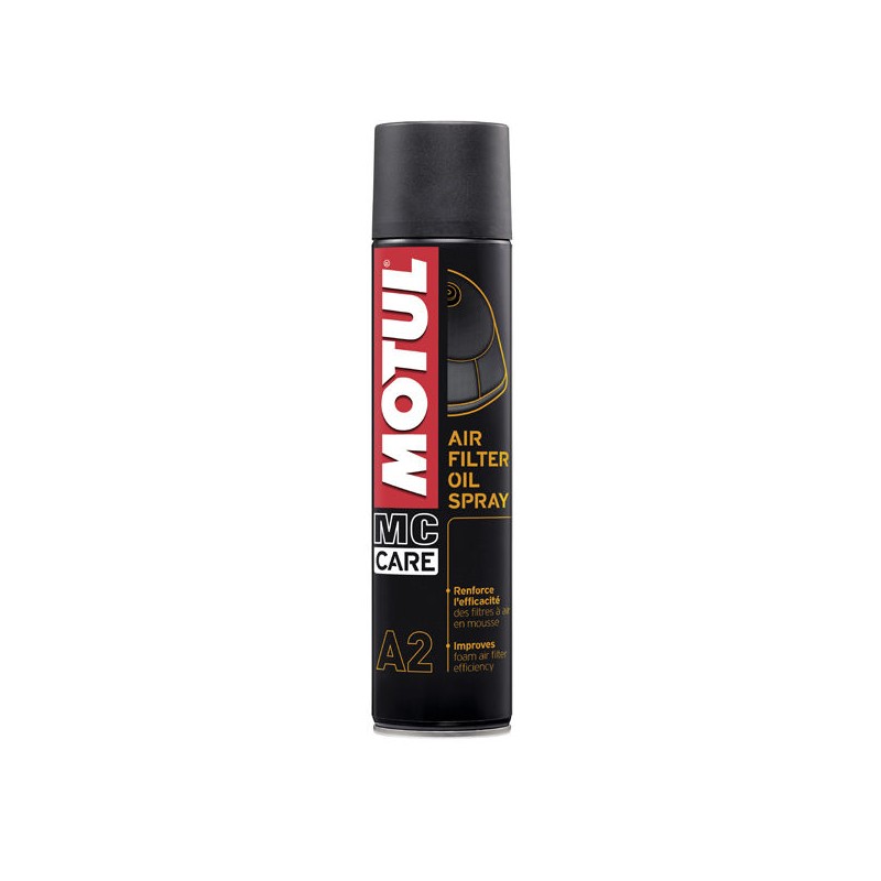 MOTUL AIR FILTER CARE A2 AIR FILTER OIL SPRAY - 400ml - MOTUL - MLM Motors