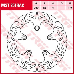 Radiator stanga Suzuki RM-Z 250 2013-2017, RAD-147L - 4RIDE - MLM Motors