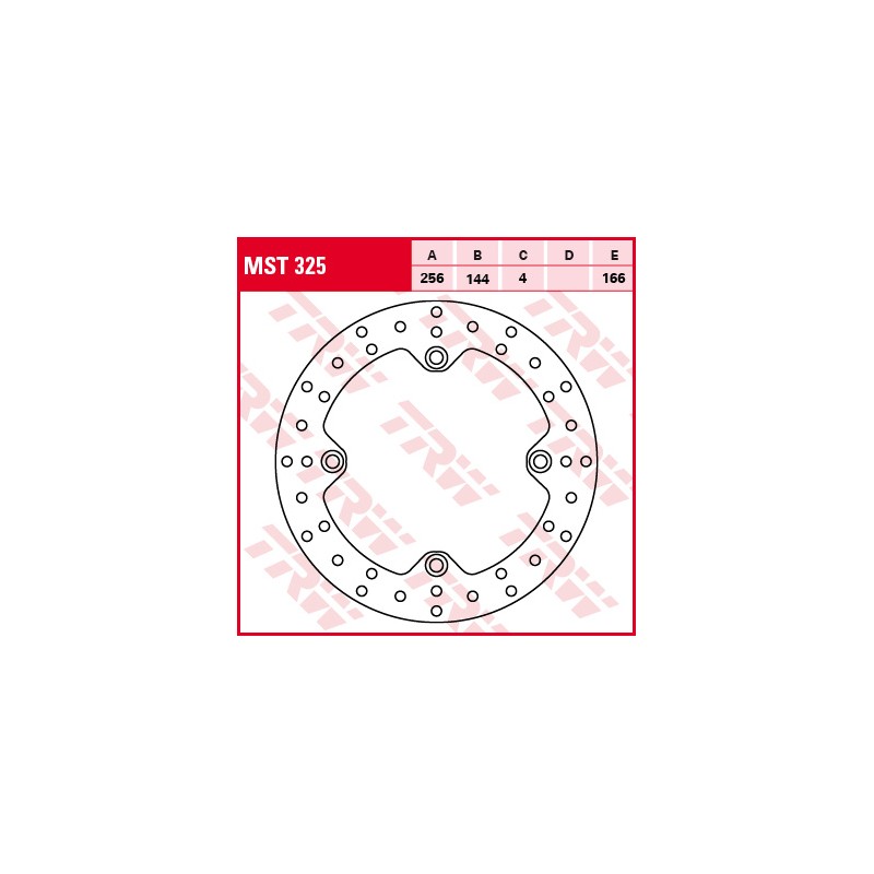 Disc frana spate Honda NS/XRV/XL, MST325 - TRW - MLM Motors