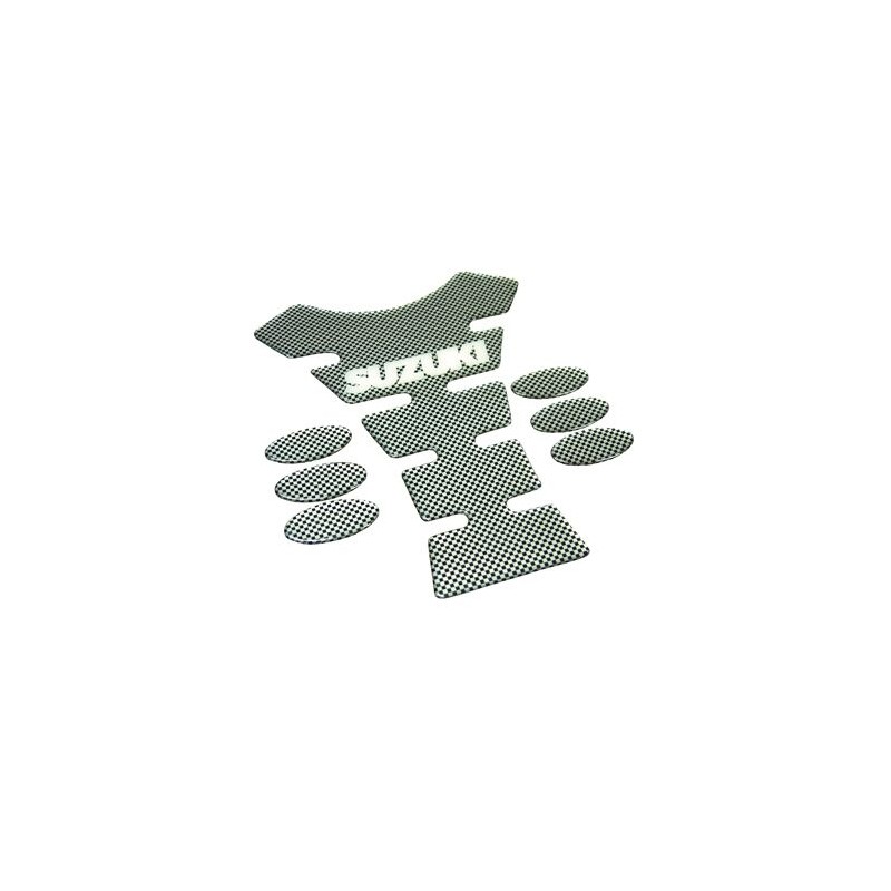 TANK PAD SUZUKI CARBON - BIKEIT - MLM Motors