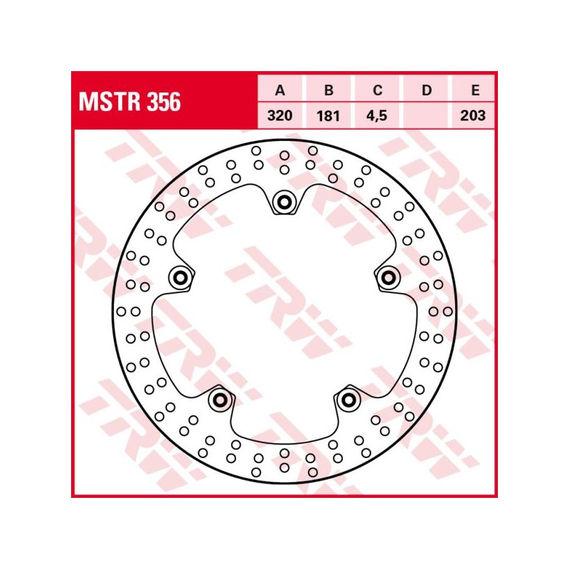 Disc frana fata BMW F /R/ HP2, MSTR356 - TRW - MLM Motors