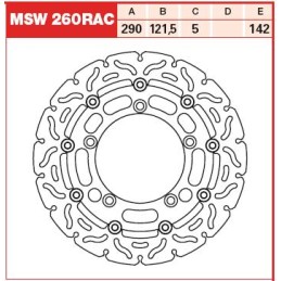 Radiator stânga KTM SX/SXS RAD-031-032L - 4RIDE - MLM Motors
