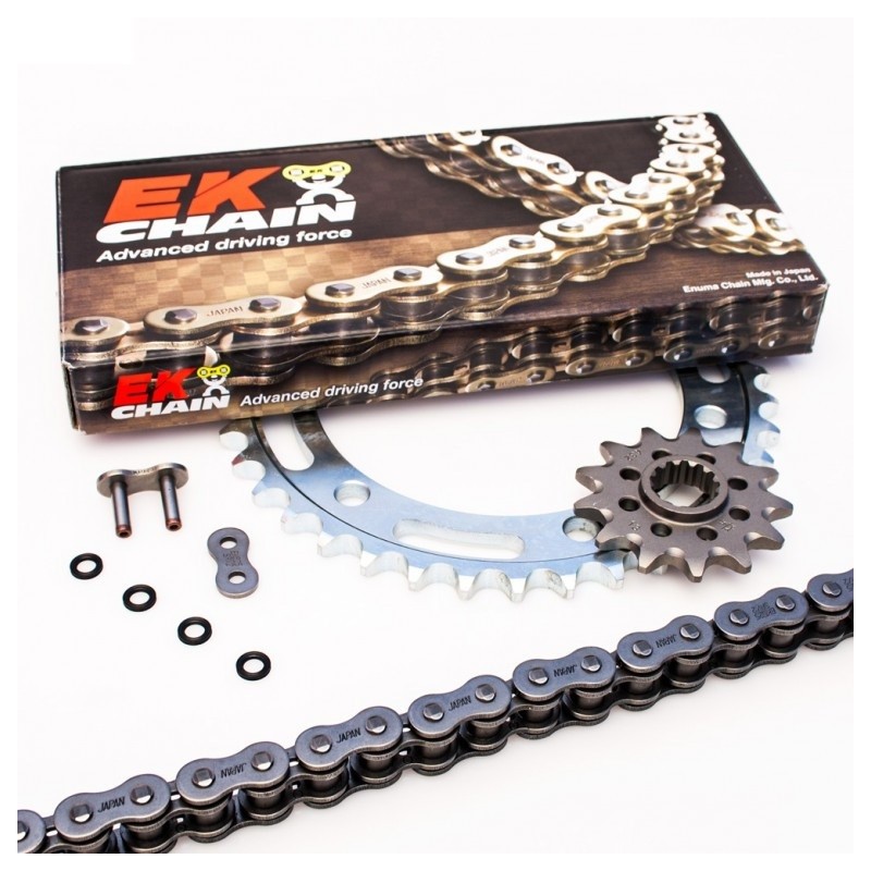Kit lant DUCATI Monster 600 Metallic 1998-2001, STF-103-024 - EK CHAIN - MLM Motors