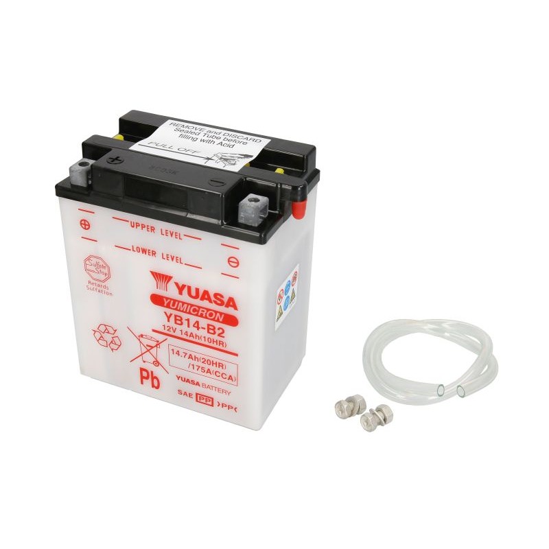 Acumulator YUASA YB14-B2 - YUASA - MLM Motors