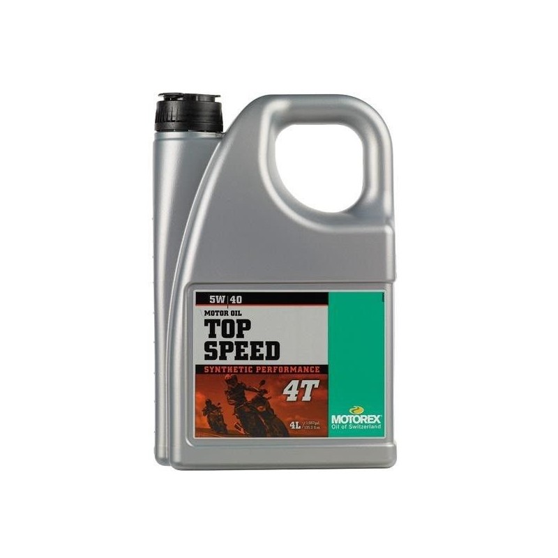 Ulei motor MOTOREX TOP SPEED 4T 5W40 - 4L - MOTOREX - MLM Motors