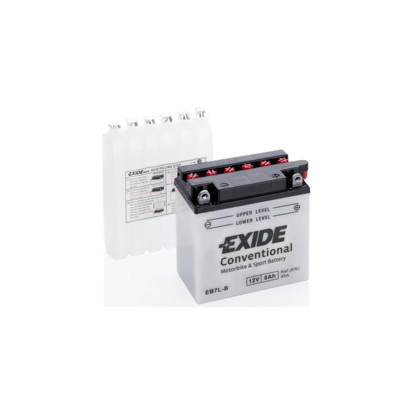 Acumulator EXIDE EB7L-B - EXIDE - MLM Motors