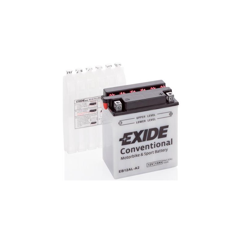 Acumulator EXIDE EB12AL-A2 - EXIDE - MLM Motors