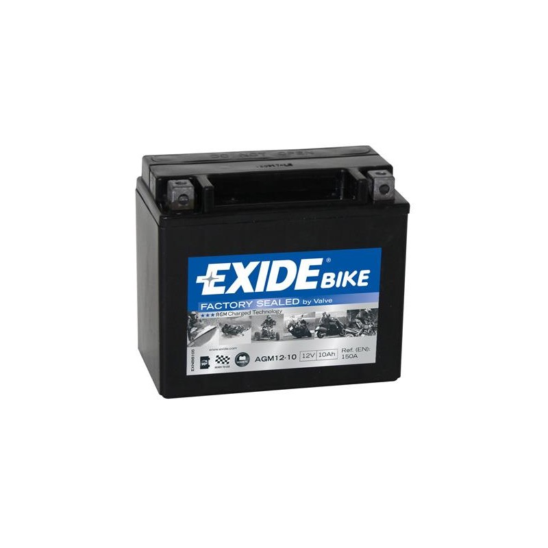 Acumulator EXIDE AGM12-10 - EXIDE - MLM Motors