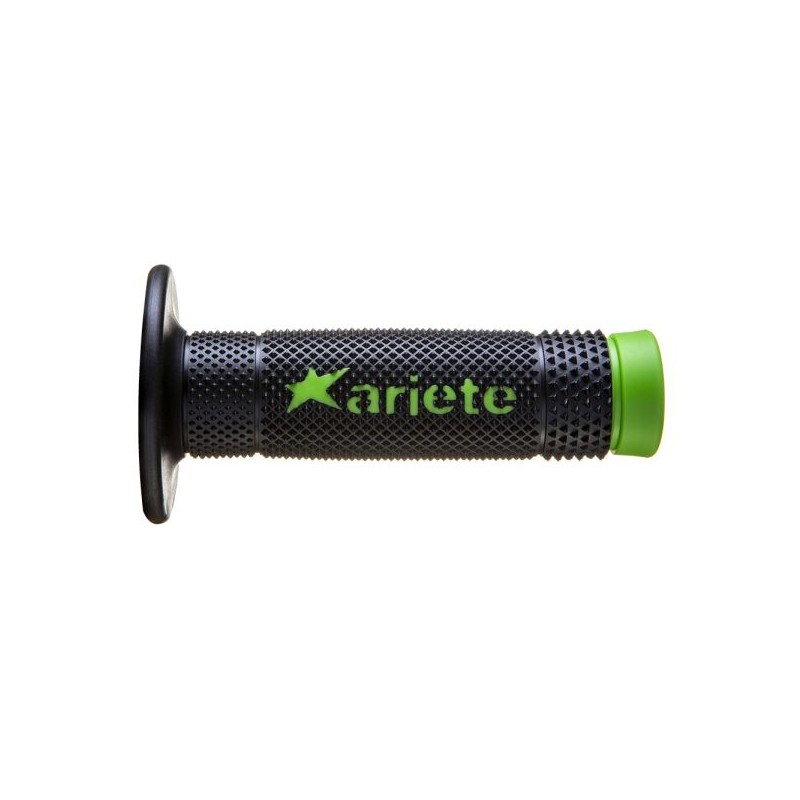 Mansoane negru/verde diametru 22/24mm, 02643-VN - ARIETE - MLM Motors