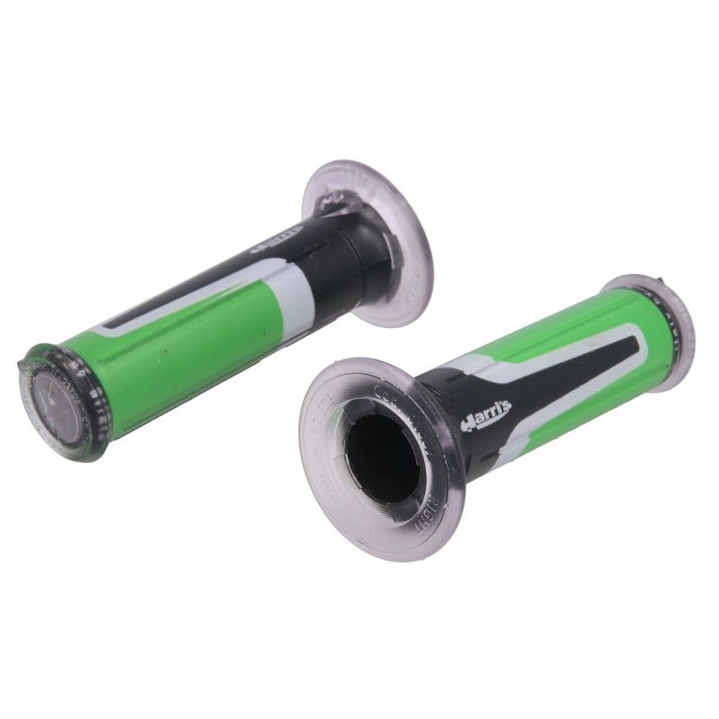Mansoane Harri`s negru/gri/verde diametru 22/24mm, 01687-AV - ARIETE - MLM Motors