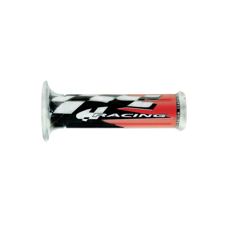 Mansoane Harri`s Racing negru/rosu diametru 22/24mm , 01687-HRR - ARIETE - MLM Motors