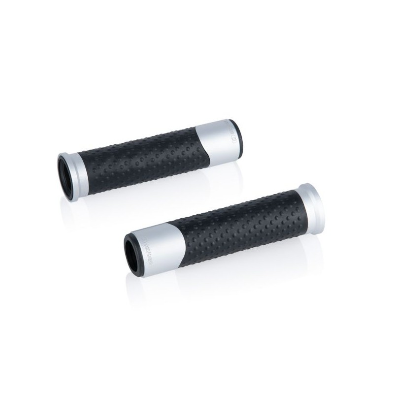 Mansoane Oxford negru/crom diametru 22,2mm,OX612 - OXFORD - MLM Motors