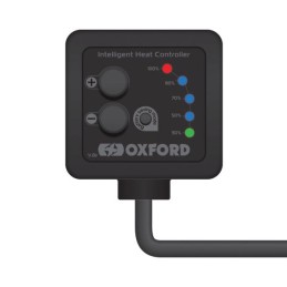 Mansoane incalzite Oxford cu termostat negre diametru 22mm, EL693 - OXFORD - MLM Motors