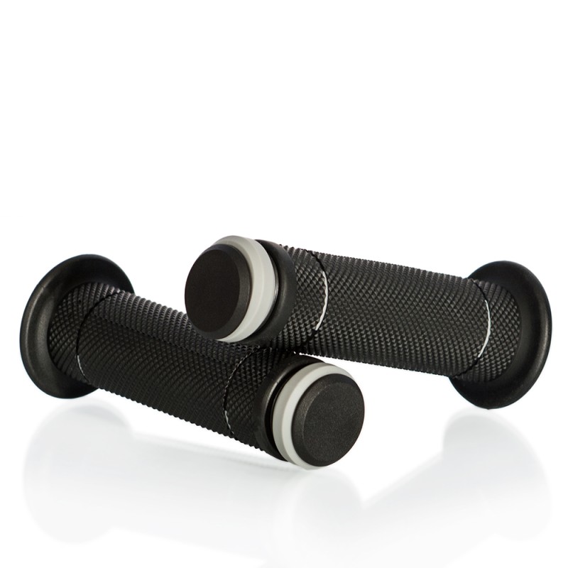 Mansoane Road Racing MOTION STUFF negru/gri diametru 22mm, STF-201-2107 - MOTION STUFF - MLM Motors
