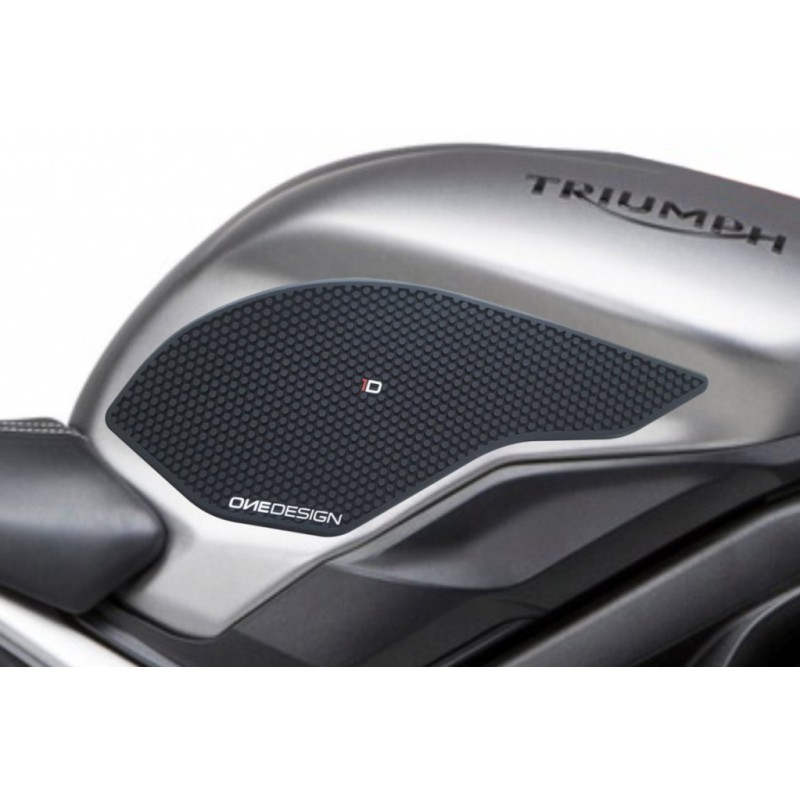 Tank pad PUIG protectie laterala Triumph negru, 140.20087N - PUIG - MLM Motors