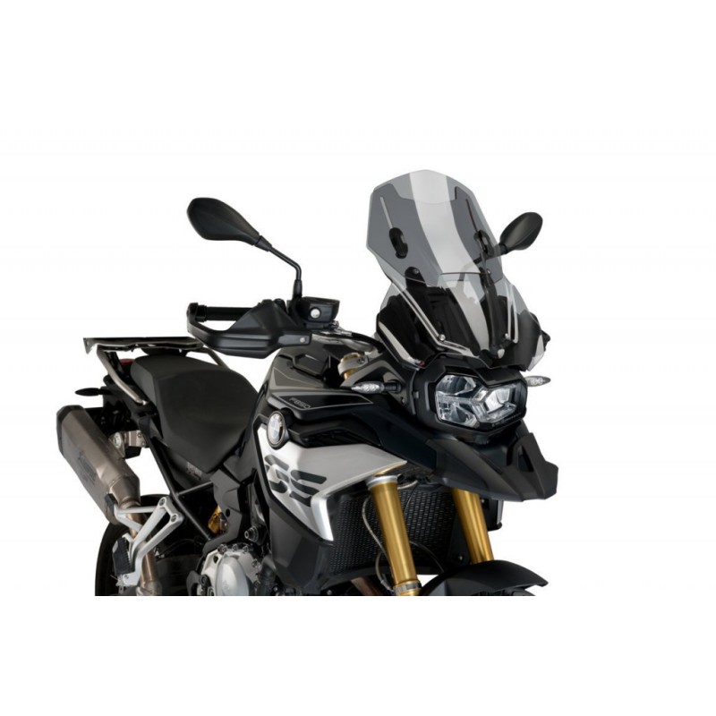 Parbriz PUIG cu protectie,suport BMW F 850 GS 2018-2023 smoke, 140.3179H - PUIG - MLM Motors