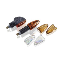 STANDER MOTO FARA ADAPTOR SPATE BLACK ICE BI-RS - BIKE LIFT - MLM Motors