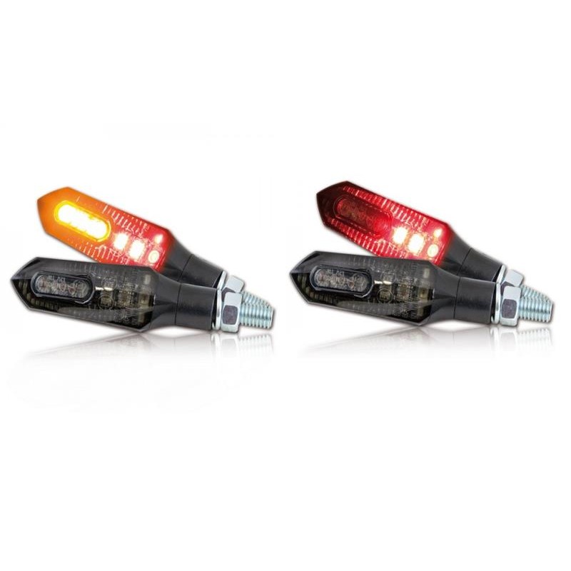 Semnal HS led negru, MO 284852 - HS - MLM Motors