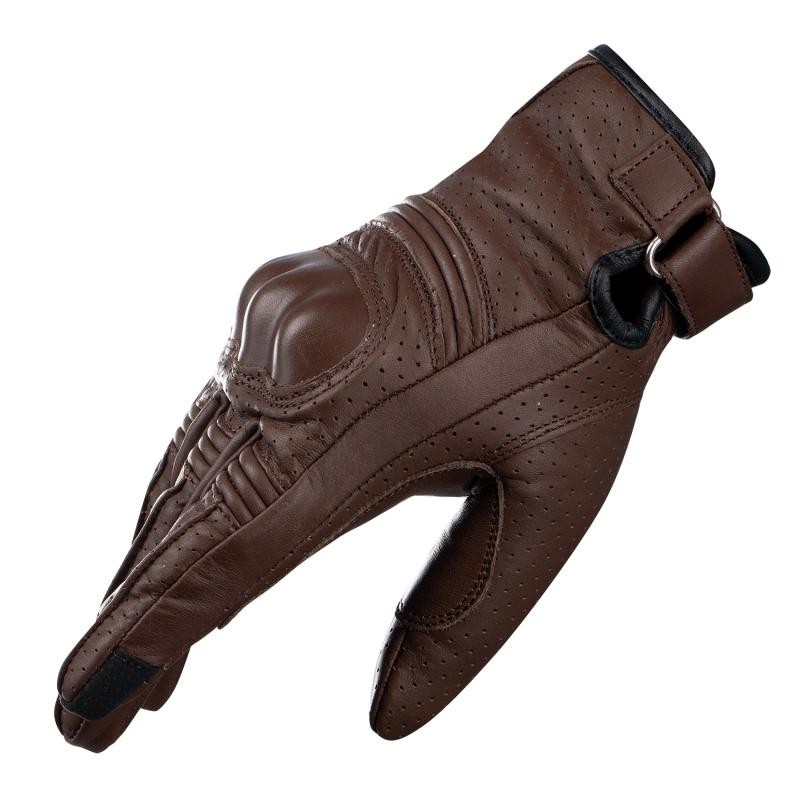 Manusi de piele Nordcode THROTTLE maro - NORDCODE - MLM Motors